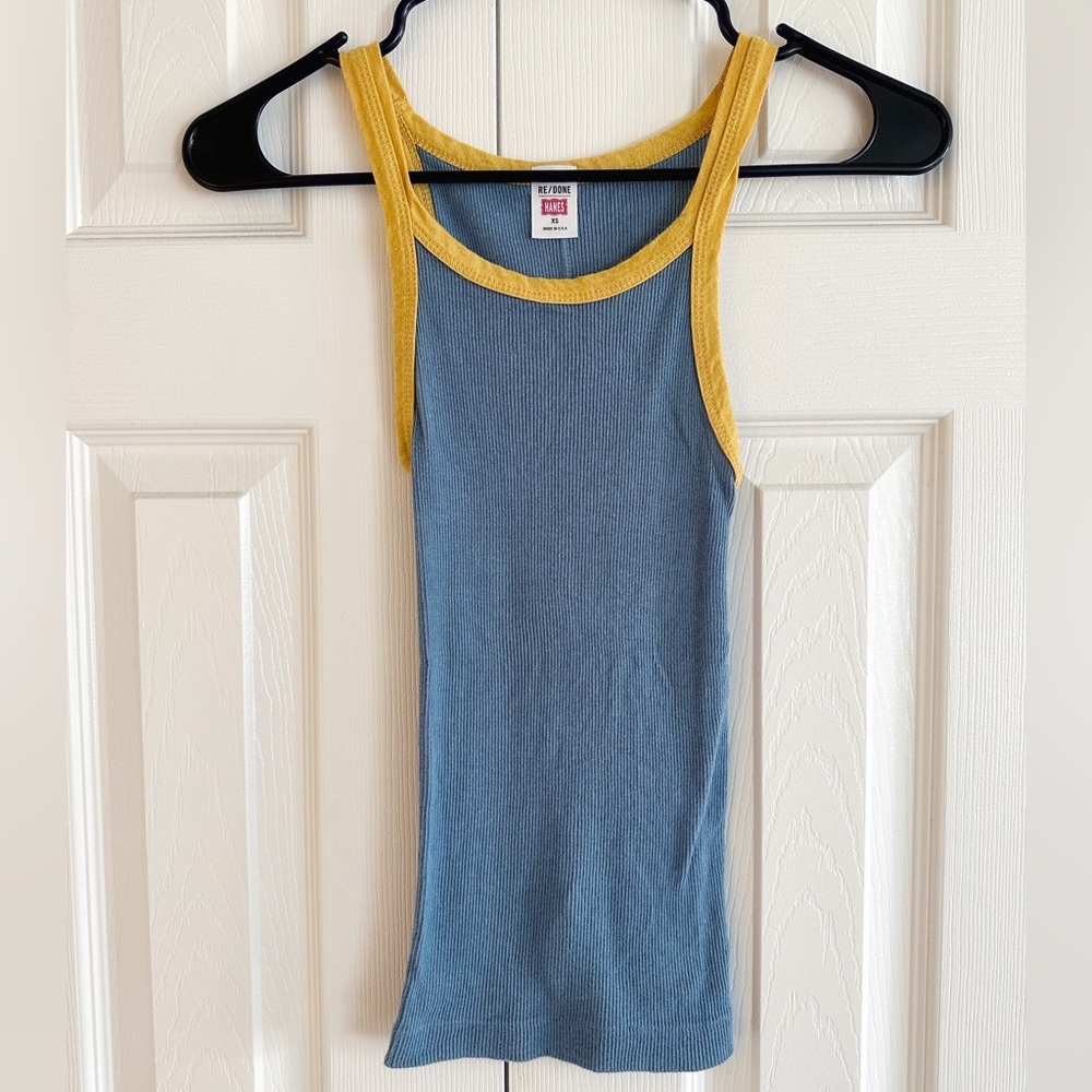 Re / Done Hanes Tank XS